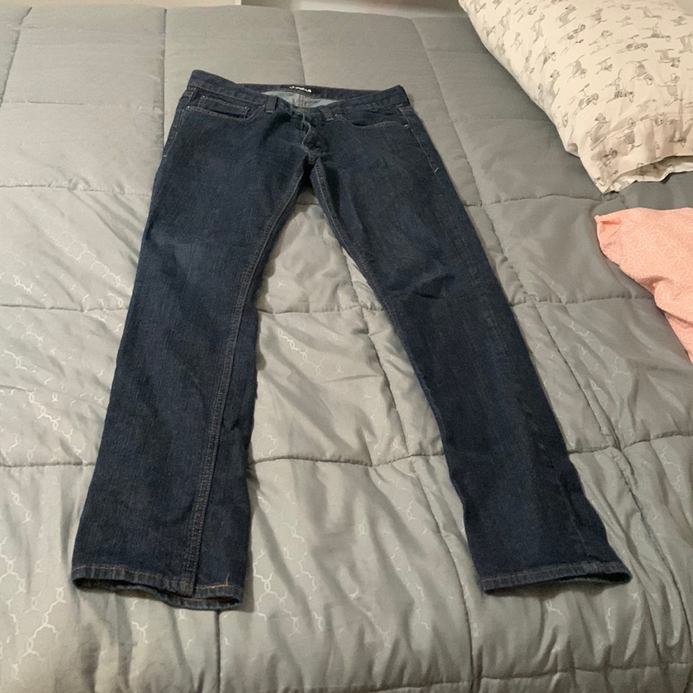Mens express slim jeans.
